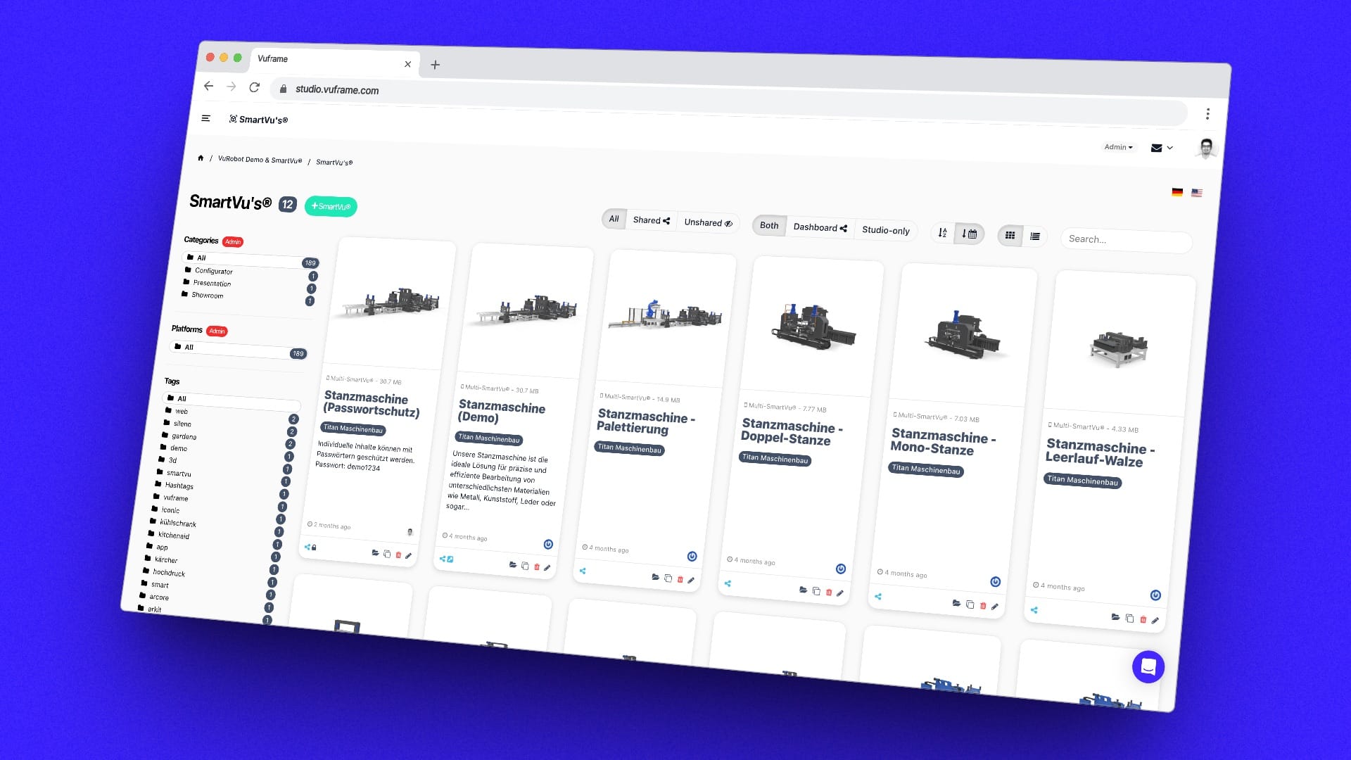 Professional, monochrome Software UI with intuitive UX