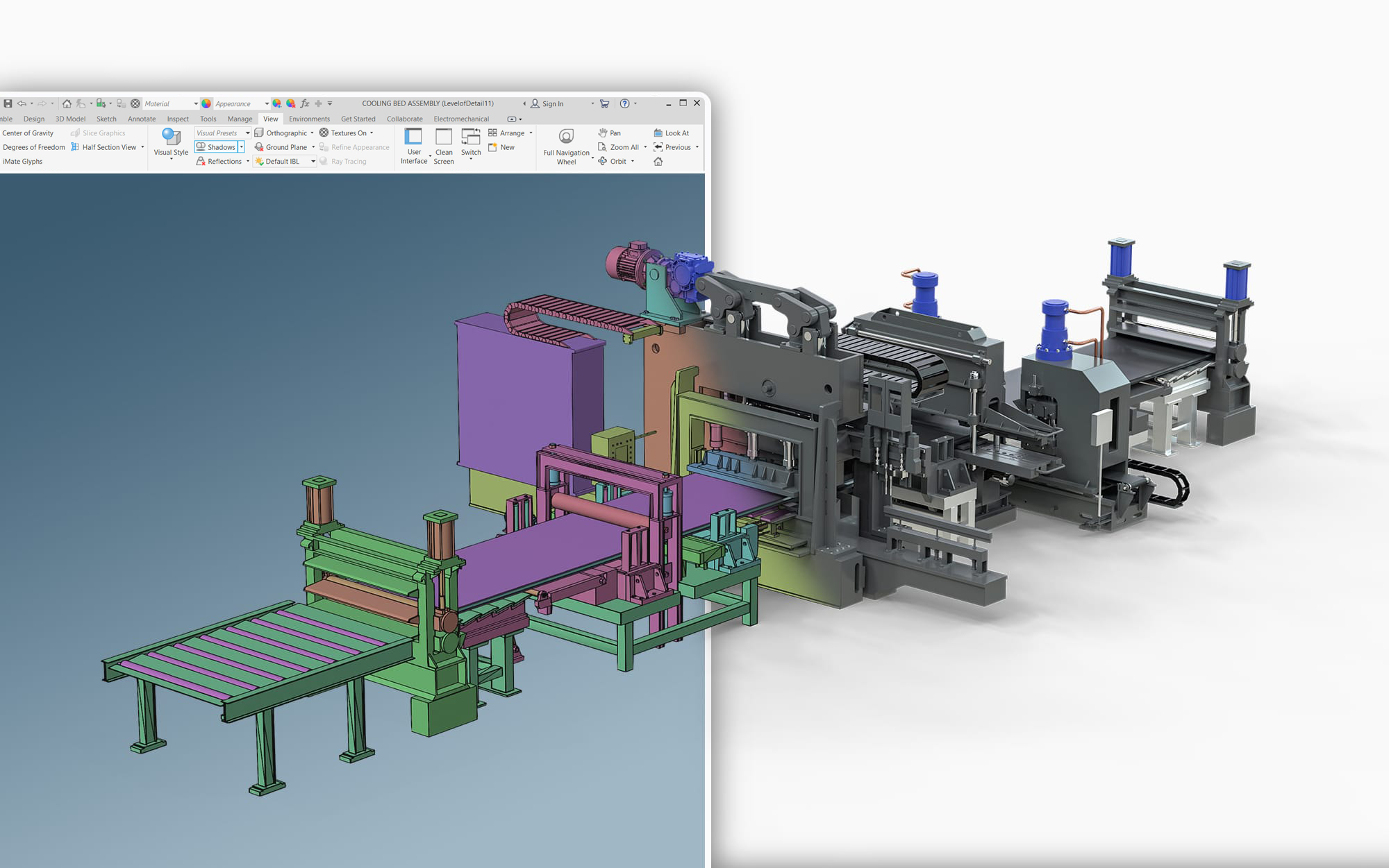 Autodesk Inventor import to Vuframe-Software